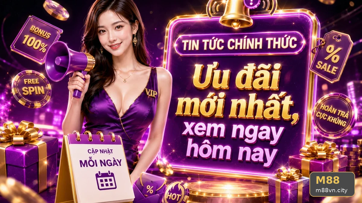 Bước Đọc Banner Ưu Đãi Và Điều Kiện Nhận Thưởng M88
