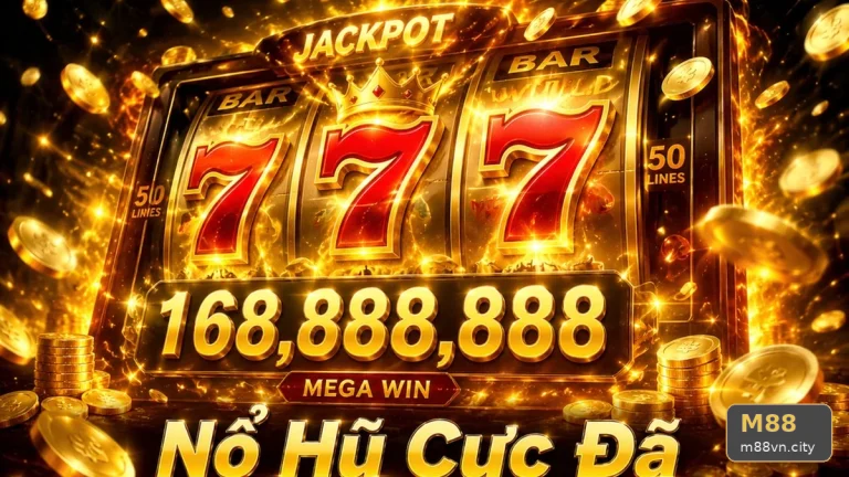 Khung viền jackpot nhấp nháy: Kinh nghiệm đọc guồng slot tại M88