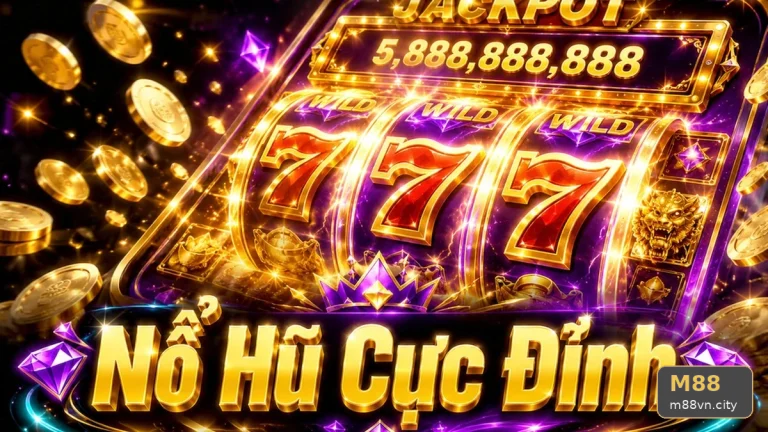 Chọn guồng slot đến chốt phiên nổ hũ: Rà soát jackpot tại M88